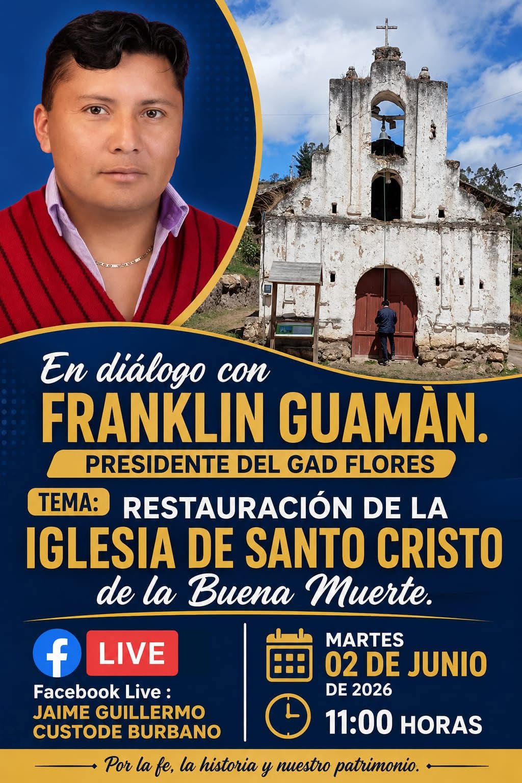 RESTAURACION DE LA IGLESIA DE SANTO CRISTO DE LA BUENA SUERTE